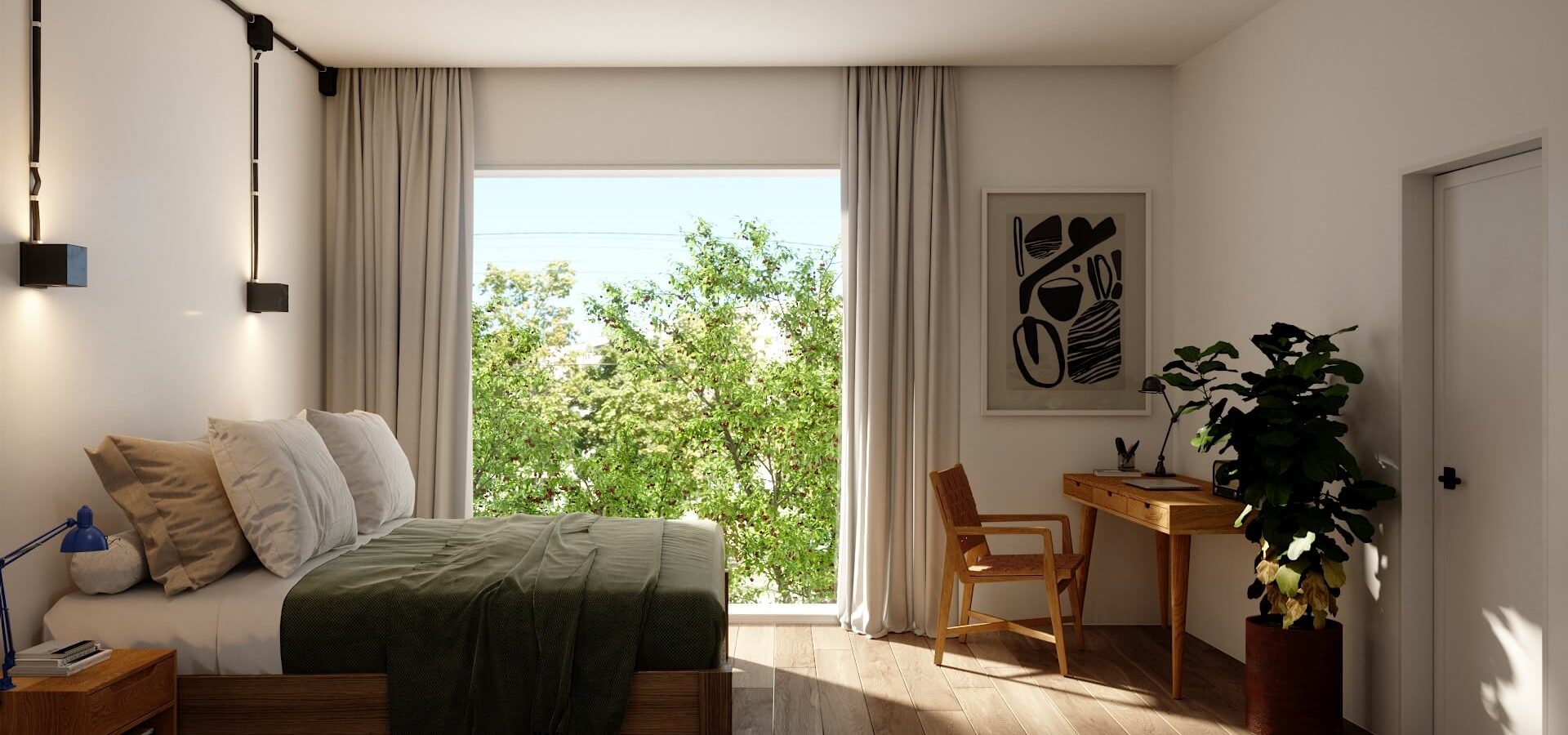 Render Renta Cuarto Casa Newton Polanco